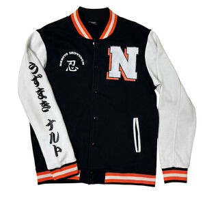 Naruto Shippuden Ltd Edt Varsity Track Jacket Y2K Masashi Kishimoto Anime Medium